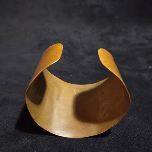 *RARE* Vintage Copper Dragon Cuff - Picture 5 of 7